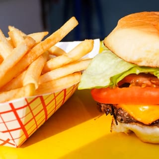 Single Smash Burger Meal