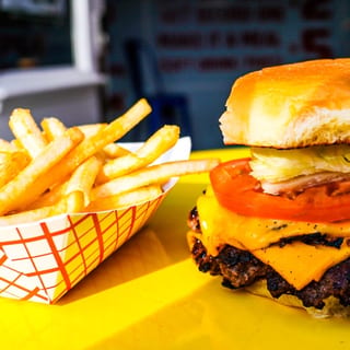 Double Smash Burger Meal